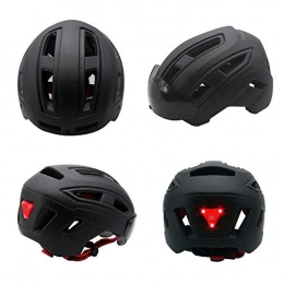 Bradoner Mountain Bike Helmet Bradoner Bicycle Helmet Lamp Removably Magnetic Mountain Bike Helmet Visor Adjustable Size 52-62CM Riding Helmets Worn By Men And Women Can Taillights