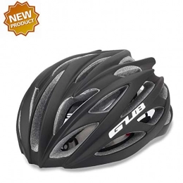 CARBUY Clothing CARBUY Road Mountain Bike Helmet, One-Piece Molding with Keel for Evenly Distributed Force, Suitable for Men And Women During Riding Safety, 24 Ventilation Holes, Black
