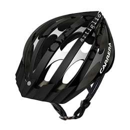 Carrera Artiglio 2 Mountain Road Bike Cycling Sports Helmet & Peak 58-61cm Black