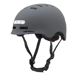 Prom-note Mountain Bike Helmet Cycle Helmet, Lightweight Bicycle Helmet, Skateboard Helmet Adjustable Mountain & Road Bike Helmets, 14 Vents With Adjustable Strap & Front Rear Lights For Mens Womens (Fits Head Sizes 54-61CM)