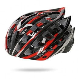 DIMPLEYA Mountain Bike Helmet DIMPLEYA Mountain Bike Helmet with Detachable Visor Padded Adjustable CPSC Safety Certified MTB Cycling Bicycle Helmets Men Women And Youth Teenagers Sports Outdoor, red and black