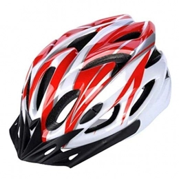 DINGL Clothing DINGL Bicycle Cycling Helmet Air Vents Breathable Bike Helmet Mtb Mountain Road Bicycle Cycling Helmet Comfortable Lightweight Breathable Helmet 622 (Color : Red, Size : 55Cmx61Cm)