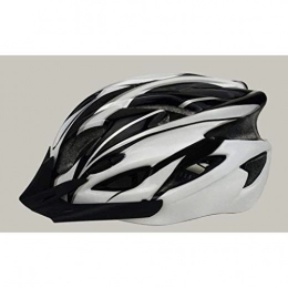 DINGL Clothing DINGL Bicycle Cycling Helmet Comfortable Adjustable Mtb Bike Mountain Road Cycling Safety Outdoor Sports Safety Protective for Men / Women 622 (Color : White, Size : 55Cmx61Cm)