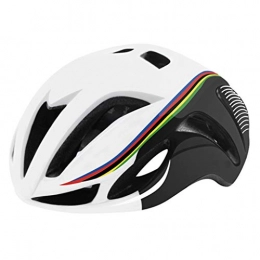 DROHOO Unisex Men Women EPS Ultralight MTB Bike Helmet Road Mountain Riding Safety Cap,White black