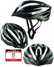 Fahrradhelm Mountain Bike Helmet Dunlop HB13 Bicycle Helmet for Women, Men, Kids, EPS Inner Shell, Removable Visor for Optimal Glare Protection, Lightweight MTB City Bike Helmet with Quick Release, white, S (51-55cm)