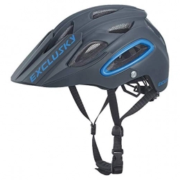 Exclusky Clothing Exclusky Adults Mountain Bike Helmet, M(54-58cm) (gray)