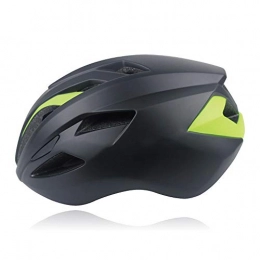 Faus Koco Mountain Bike Helmet Faus Koco Bicycle Helmet Adult Integrated Molding Mountain Bike Road Bike Riding Helmet (Color : Black)