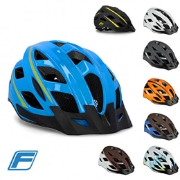 Fischer Mountain Bike Helmet FISCHER Unisex Adult's Fahrradhelm Bicycle helmet, Montis blue, S / M 52-59