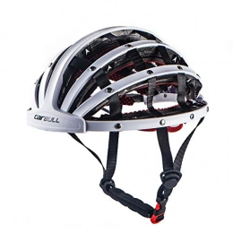 Adult Helmets Clothing Folding Bicycle Helmet, Adjustable Bike Helmet, Adults Mountain Cycling Helmet, Portable Urban Road Safety Helmet, for Urban Commuter Adjustable Size for Adult Men / Women