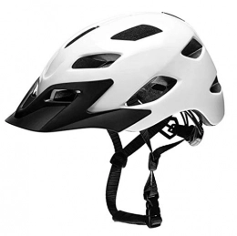 FUSTMS Clothing FUSTMS Cycling Helmet Bike Cycle Helmet Mountain Bike Helmet Adjustable with Taillight Safety Helmet Road Cycling Helmet