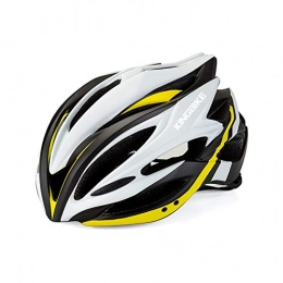 FYLY Clothing FYLY-Adult Bike Helmet, Adjustable Bike Protective Helmet, with Detachable Visor, for Men Women Road Cycling & Mountain Biking, 22.83''-24.41'', Yellow