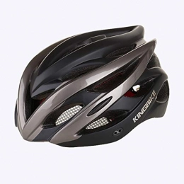 FYLY Clothing FYLY-Bike Helmet, CE Certification Lightweight Sports Adult Bicycle Riding Safety Helmet, for Adult Men And Women, 23.29''-24.41'', Titanium
