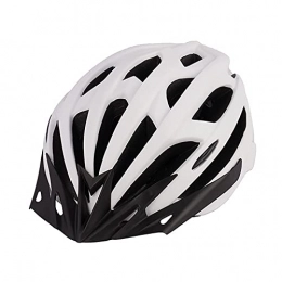 G&F Mountain Bike Helmet G&F Adult Bike Helmet, with Detachable Visor and 21 Vents Adjustable Lightweight MTB Helmets 54-61cm (Color : White, Size : 54-61)