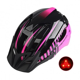 G&F Clothing G&F Adults Bike Helmet Lightweight MTB Helmets with Detachable Visor Adjustable Cycle Helmet for Mens Womens (Color : Pink)