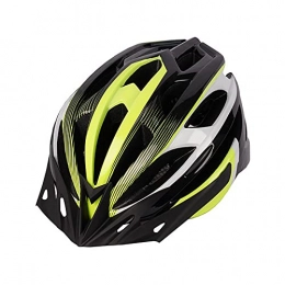 G&F Mountain Bike Helmet G&F Bike Helmet, Adult MTB Cycling Helmet with Detachable Visor Lightweight Adjustable Bicycle Helmet for Men Women (Color : Green, Size : 52-60)