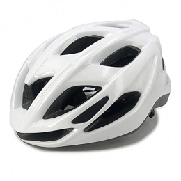 G&F Mountain Bike Helmet G&F Cycle Helmet, Mountain Bike Helmet with Sun Visor, Lightweight Adjustable Fit, 19 Vents MTB Helmet 56-61cm (Color : White)