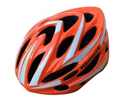 HardnutZ Helmets Mountain Bike Helmet HardnutZ Helmets Hi Vis Road Cycle Bike MTB, 54-61cm, One Size Fits All, Variety of Colours (Orange)