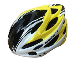 HardnutZ Clothing HardnutZ Helmets Stealth Hi Vis Road Cycle Bike MTB, 54-61cm, One Size Fits All, Variety of Colours (Hi-Vis Yellow)