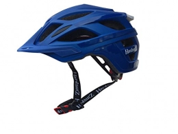 HardnutZ Mountain Bike Helmet HardnutZ Mountain Bike Helmet MTB Downhill HN108 Hi Vis Unisex Helmet (Blue, Large 58-61 cm)