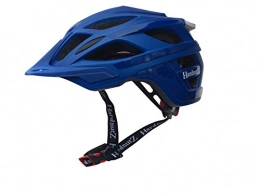 HardnutZ Clothing HardnutZ Mountain Bike Helmet MTB Downhill HN108 Hi Vis Unisex Helmet (Blue, Medium 54-58cm)
