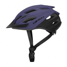 Heemtle Mountain Bike Helmet Heemtle Cycling Helmet Visor MTB helmet Men / Women leisure Outdoor Sports Road Bike Helmet Bicycle Equipment 55-61cm(Purple)