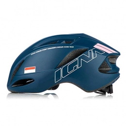 Helmet HAOAYOU Cycling helmet male mountain bicycle helmet road bike helmet integrated molding bicycle riding accessories 56-62CM Blue