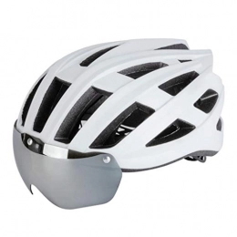 NanXi Clothing Helmet Superlight Adjustable Bicycle Helmet Can Be Applied To Different Head Sizes Easy Attached Visor Safety Protection Mountain Bike Helmet White / black / red / gray / yellow
