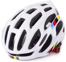 QZMX Mountain Bike Helmet helmet Youth lightweight mountain bike helmet scooter skating men and women safety protection riding CE certification impact resistance (6 colors) motorcycle helmet (Color : White)