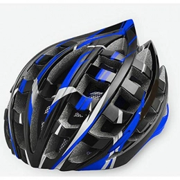 Yuan Ou Clothing Helmet Yuan Ou Bicycle Eps Helmet Safety Cycling Helmet Bike Custom Helmets Mtb Bike L 57cm-62cm Blue slive black