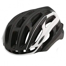 Yuan Ou Clothing Helmet Yuan Ou Road Bicycle With Tail Light Night Riding Helmet Mtb Bike Racing 54-61cm Black-white