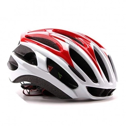 Yuan Ou Clothing Helmet Yuan Ou Ultralight Racing Cycling Aerodynamics Safety Helmets Mtb Bicycle Helmet 54-58CM Red White
