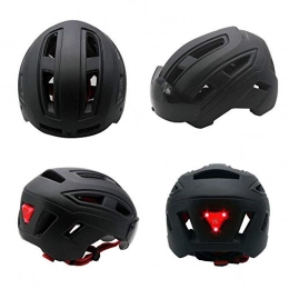 DHTOMC Mountain Bike Helmet Helmets Bicycle Helmet Lamp Removably Magnetic Mountain Bike Helmet Visor Adjustable Size 52-62CM Riding Helmets Worn By Men And Women Can Taillights Xping