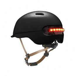 hinffinity Cyclist helmet for Xiaomi M365 Waterproof helmet Mountain Scooter Protector Smart Flash Electric Skateboard Scooter Flash Riding Helmets
