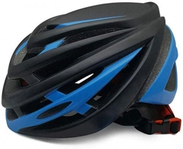 Xtrxtrdsf Clothing Increase Bicycle Riding Helmet Comprehensive Molding Mountain Road Helmet Outdoor Riding Protective Equipment Riding Helmet Effective xtrxtrdsf (Color : Black Blue)