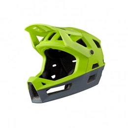 IXS Mountain Bike Helmet IXS Unisex_Adult Trigger FF Full-Face MTB Helmet, Lime Green, ML (58-62cm)
