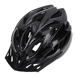 JINSP Clothing JINSP Bike helmet, Cycling helmet four seasons universal men's and women's riding ultra-light integrated self-propelled mountain rider equipment safety equipment. (Color : Black)