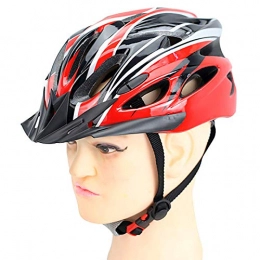 JLKDF Adult Bike Helmet Men Women, 53cm-60cm Ultralight Adjustable Lightweight Cycling Helmet Helmet For MTB Mountain Bike Motocycle Scooter, Ciclismo Accessories