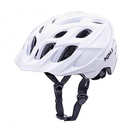KALI Mountain Bike Helmet KALI Chakra Solo Trail Unisex Mountain Bike Helmet - White, L / XL / MTB Adult Ride Cycle Head Wear Lid Skull Protection Off Road Protective Safe Guard Protective Cycling Hat Riding Dial Fit Headwear