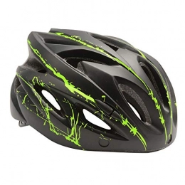 Kaper Go Mountain Bike Helmet Kaper Go Bicycle Riding Magnetic With Goggles Helmet Mountain Bike Integrated Molding Helmet Outdoor Riding Equipment (Color : Green)