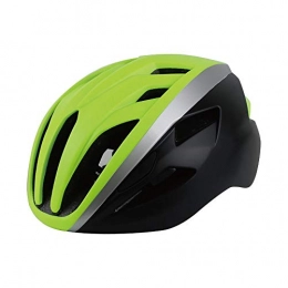 Kaper Go Clothing Kaper Go One-piece Bicycle Road Bike Mountain Bike Bicycle Riding Helmet (Color : Green)