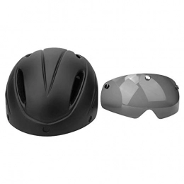 Keen so Clothing Keen so Bike Helmet, Mountain Bike Helmet with Magnetic Visor Accessory for Outdoor Cycling Sport(Black)