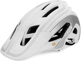 KFYOUXIN Clothing KFYOUXIN Mountain Bike HelmetLightweight Microshell Bicycle Helmet, One-piece Riding Helmet, Windproof Breathable Cycling Helmet For Adults, Youth white