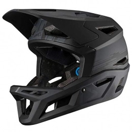 Leatt Mountain Bike Helmet Leatt 1019302562 Unisex Adult Mountain Bike Helmet, Black, Size: L