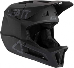 Leatt Clothing Leatt MTB 1.0 DH Junior Cycling Helmet, Unisex, Black, XXS