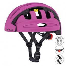 LHY Clothing LHY Bicycle Helmet, Mountain Bike Helmet, Helmet Loop / Foldable Bike And / Or Scooter Helmet, Unisex Adult, A