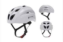 LIANYG Mountain Bike Helmet LIANYG Bicycle Helmet Smart Cycling Helmet Bike Ultralight Bluetooth Helmet Integrally-molded Road Bicycle MTB Music Helmet Safe Men Women 58-62cm 186 (Color : SH30, Size : XL(62 64))
