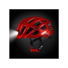 LLTT Mountain Bike Helmet Light Cycling Helmet Bike Ultralight Helmet Mountain Road Bicycle MTB Helmet Safe Men Women 57-62cm (Color : Red)