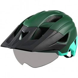 Lixada Mountain Bike Helmet Lixada Mountain Bike Helmet with Detachable Visor and Goggles Ultralight MTB Cycling Helmet Unisex Safety Helmet for Outdoor Sports Biking