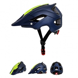LK-HOME Clothing LK-HOME Bike Helmet, One-Piece Cycling Helmet, Ventilated, Shock-Resistant, Fall-Proof And Sun-Proof, 56-62 Cm, Used for Riding Protection for Skateboarding And Mountain Bikes, dark blue