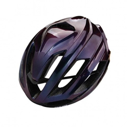 LK-HOME Clothing LK-HOME Bike Helmet, Used for Riding Protection of Skateboard Mountain Bike, Ventilated And Impact-Resistant Lightweight Helmet, Head Circumference 55-62 Cm, Purple